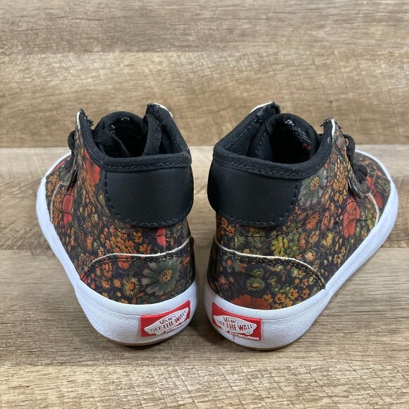 VANS The Lizzie Armonto Floral Black/Multi VR3 Cush Mid Skater Womens 5.5 NEW - Picture 6 of 10